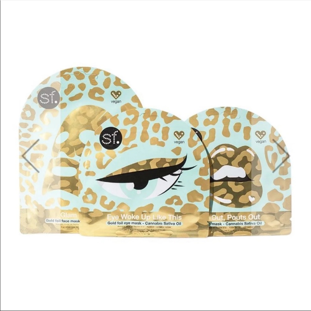 SFGLOW Glam in Paradise 3-Piece Mask Set $18